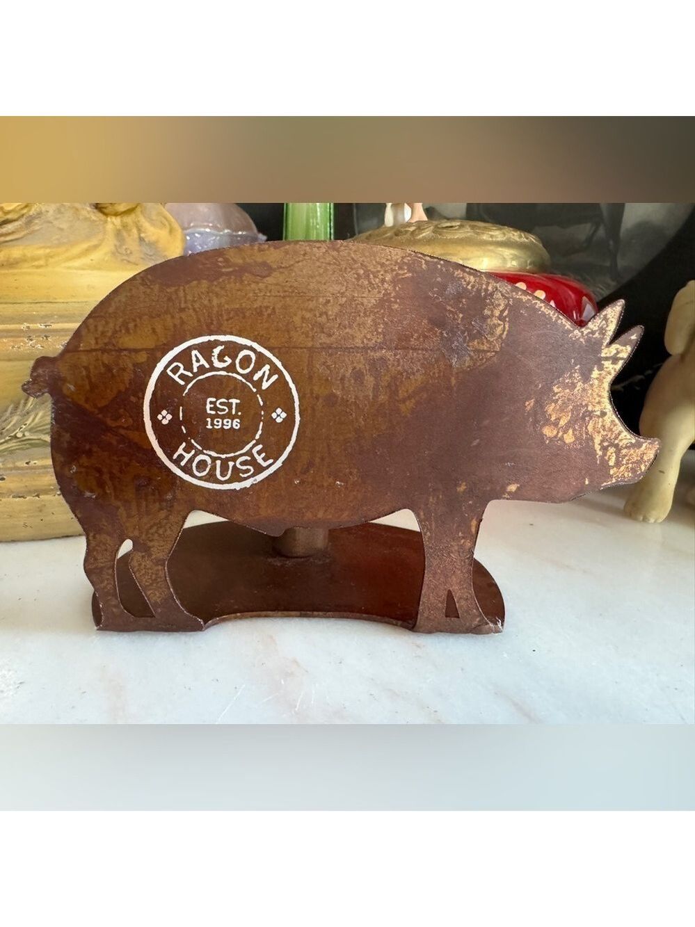 Ragon House Pig Candlestick Holder